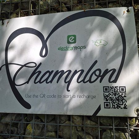 Gite Au Coeur De Champlon Bagian luar foto
